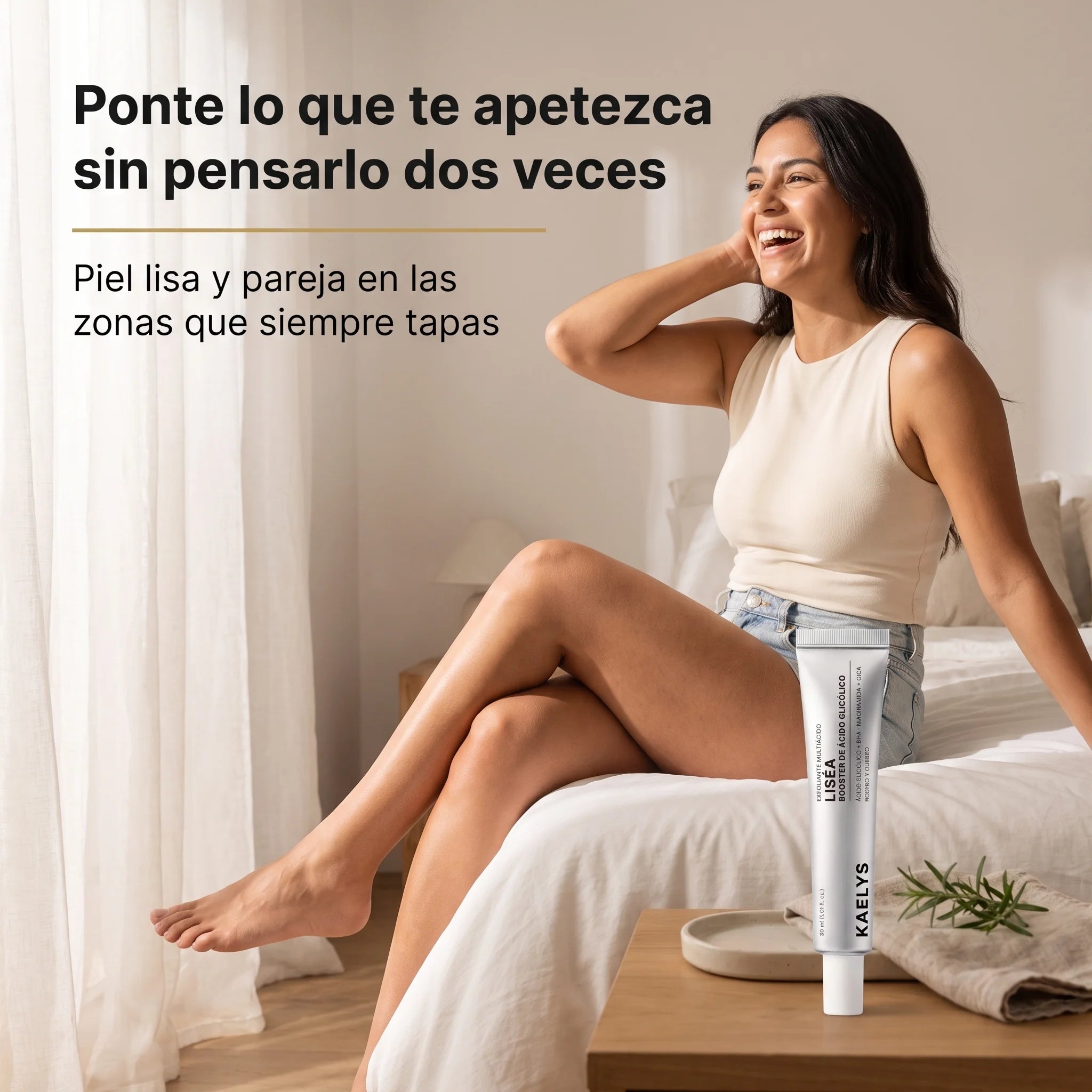 KAELYS · Liséa — Booster multiácido contra vellos encarnados y piel de fresa
