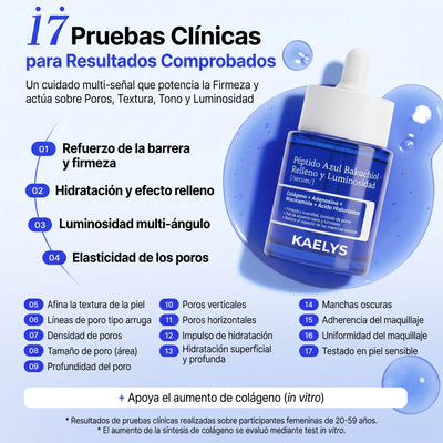 KAELYS — DermaGHK™ · Serum Péptido Azul con Bakuchiol